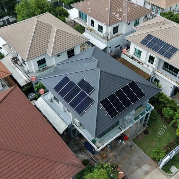 บ้านนี้ให้โซลาร์มีห้องของตัวเอง | ติดตั้ง Huawei พร้อมแบตเตอรี่